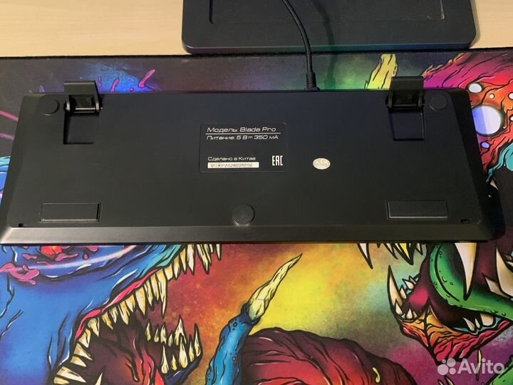 Игровая клавиатура zet gaming blade pro