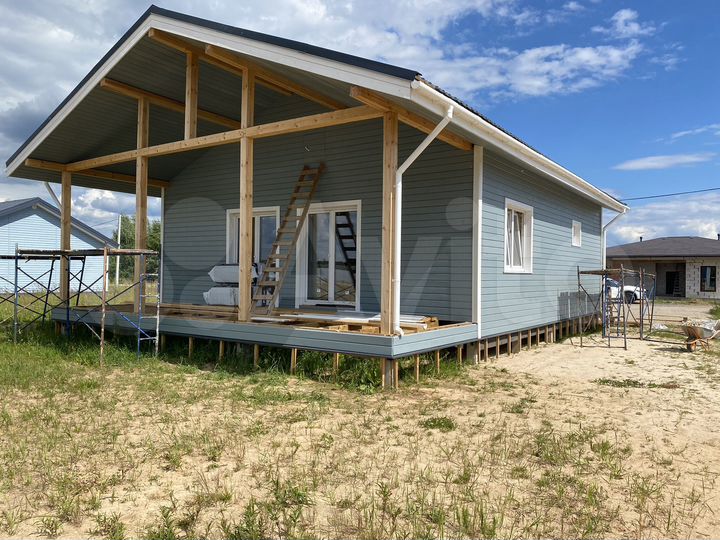 Дом 111,3 м² на участке 13,5 сот.