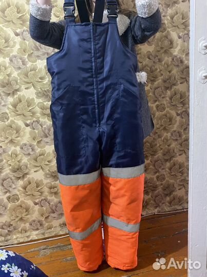 Полукомбинезон мужской зимний