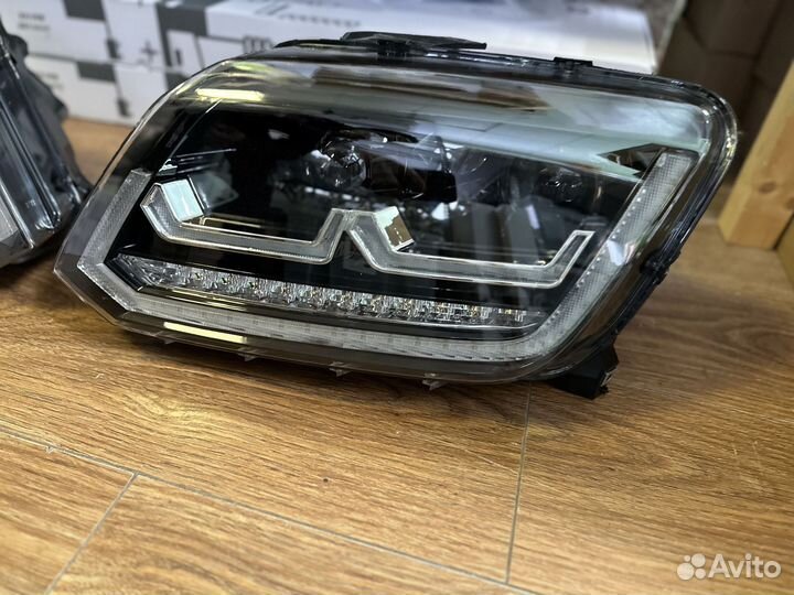 Фары VW Амарок оптика LED Фольц Амарок тюнинг
