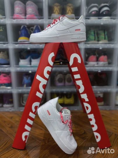 Nike air force supreme white оригинал