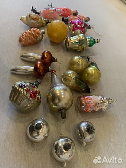 Елочные игрушки СССР