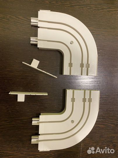 Карниз с блендой потолочный 3 рядный