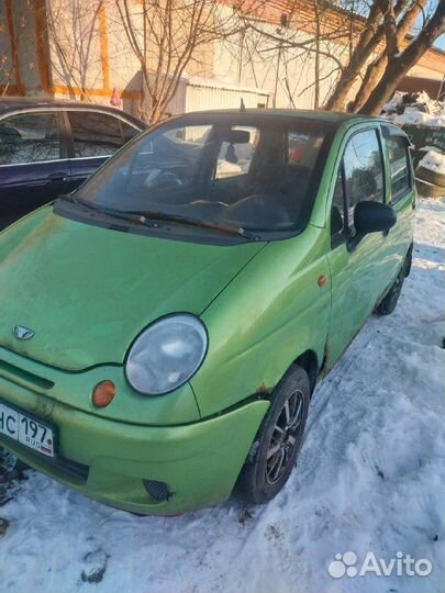 Запчасти на Daewoo matiz