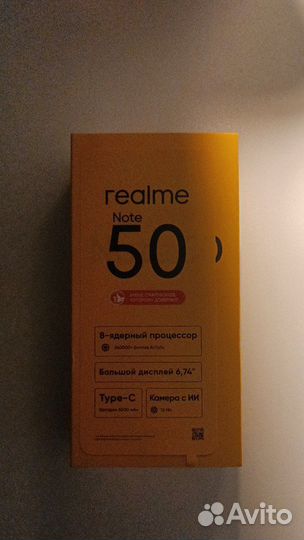 realme Note 50, 3/64 ГБ