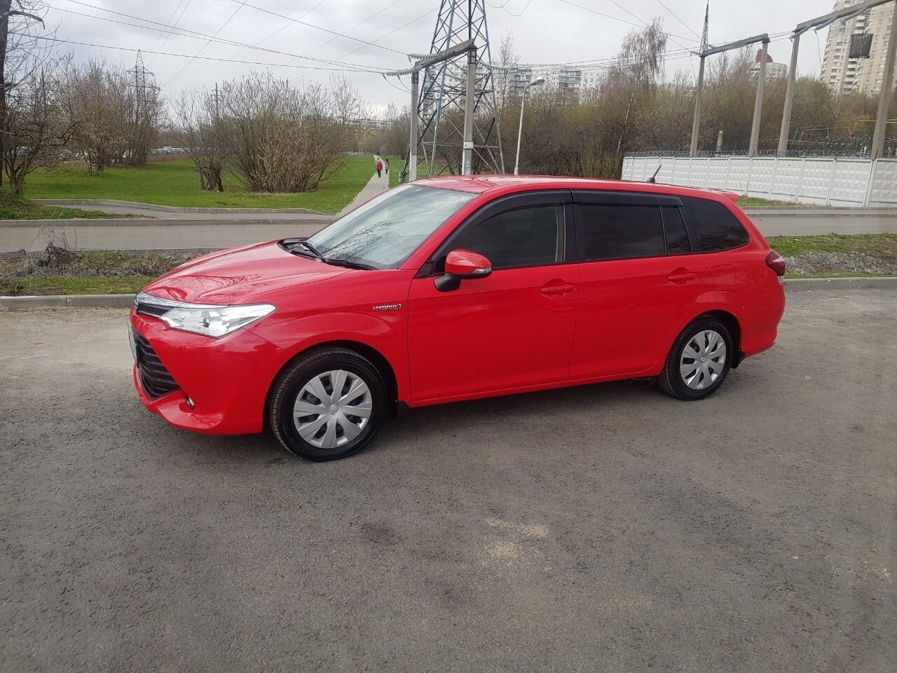 Toyota Corolla Fielder: фото владельца