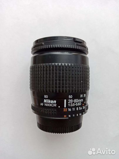 Объектив Nikon AF Nikkor 28-80mm 1:3.5-5.6D