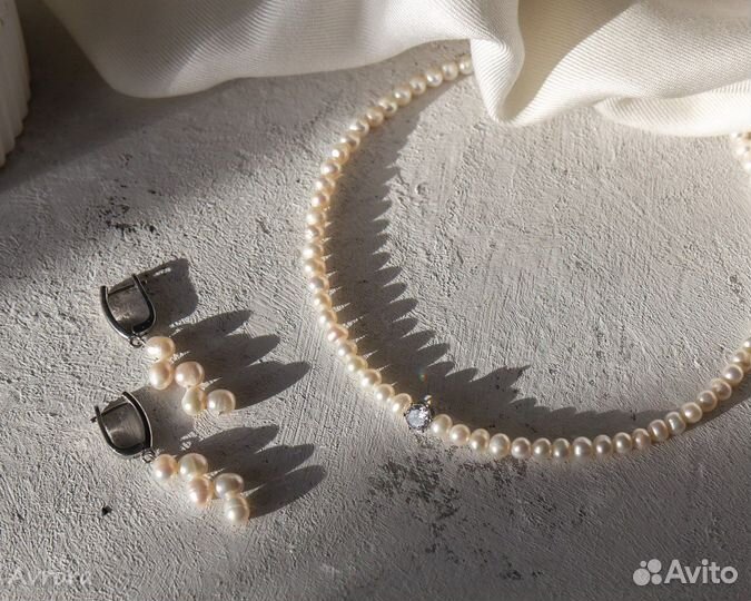 Чокер, колье, ожерелье из натуральных камней