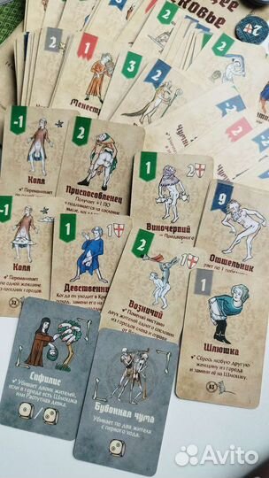 Настольная игра страдающее средневековье
