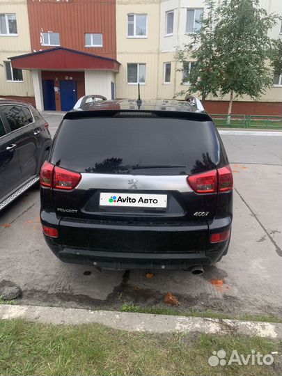 Peugeot 4007 2.4 CVT, 2008, 270 000 км