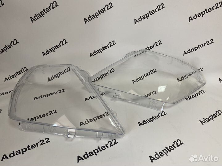 Новые стёкла фар Nissan Patrol Y62 10-18. Качество