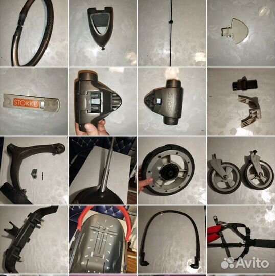 Запчасти на коляску stokke