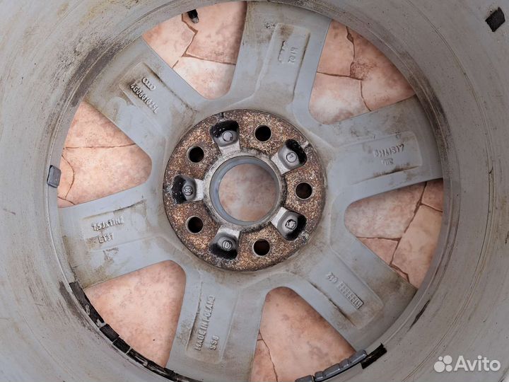 Литые диски р17 на audi бу