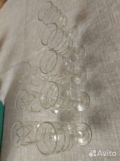 Рюмка на ножке хрусталь СССР