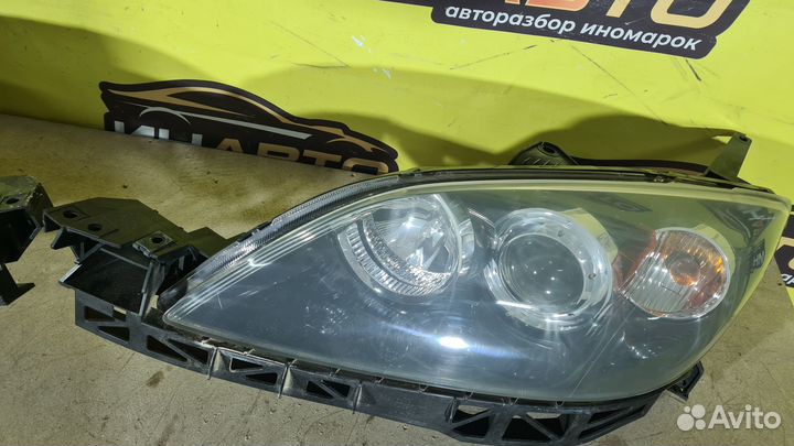 Фара mazda 3 bk хэтчбек