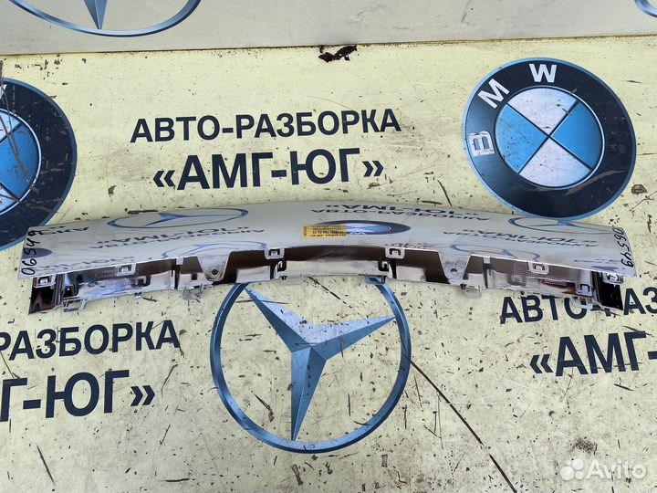 Mercedes W292 C292 AMG хром бампера переднего