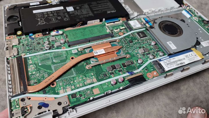 Ноутбук asus на запчасти