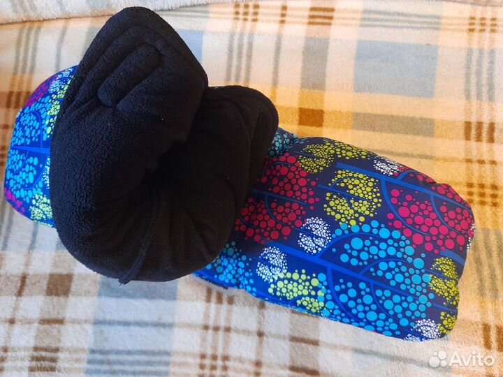 Варежки- муфта для коляски