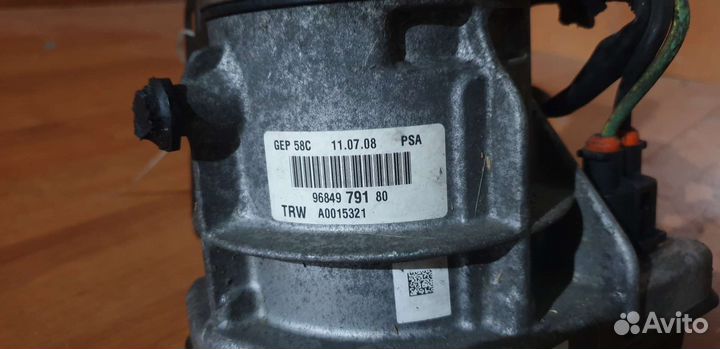 Электроусилитель руля Пежо 308 / Ситроен С4