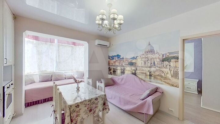 1-к. квартира, 44 м², 6/9 эт.