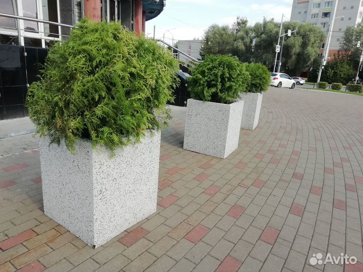Вазон бетонный Андорра 60