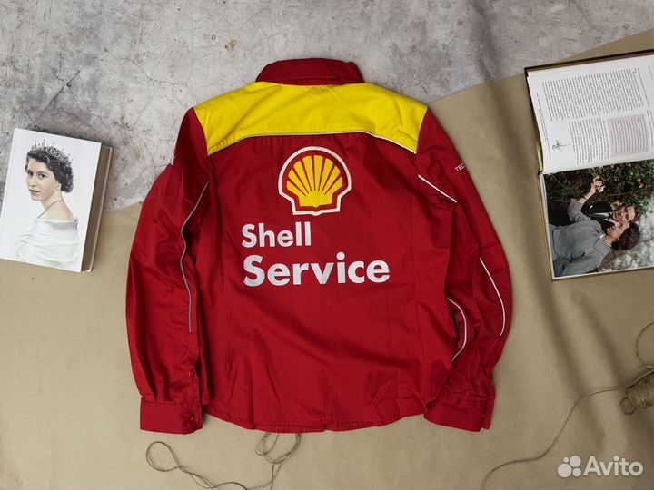 Новая рубашка Ferrari Shell официальный продукт