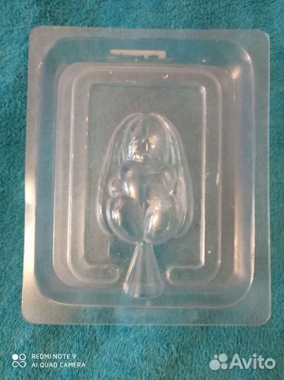 Пластиковая форма зайка 3D