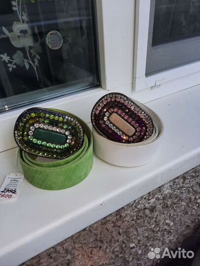 Ремень. Новый. Натуральная кожа. Италия