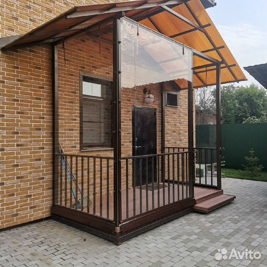 Мягкие и гибкие окна для беседок