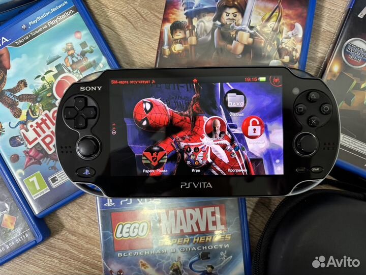 PlayStation Vita 8Gb прошитая 20+ игр