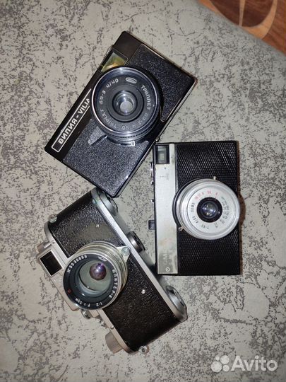 Плёночный фотоаппарат вилия, Зоркий5554440, Смена