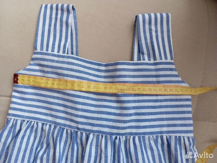 Летнее платье для девочки 134 140