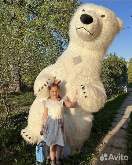 Белый мишка поздравление