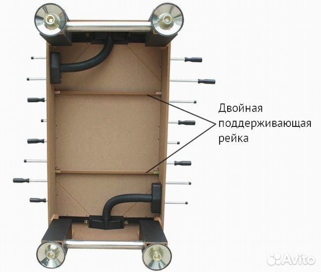 Настольный футбол (кикер) «Roma III»