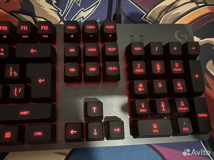 Клавиатура logitech g413 carbon