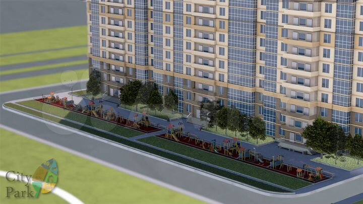 1-к. квартира, 44,2 м², 4/22 эт.