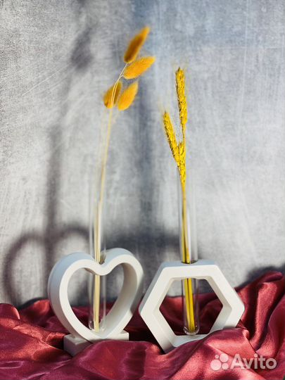 Ваза из гипса