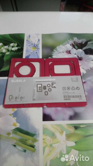 Фоторамки с магнитами на холодильник. Икея