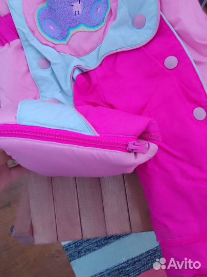 Зимний комбинезон для девочки