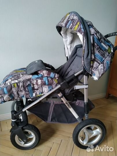 Коляска- внедорожник прогулочная зимняя Geoby C780