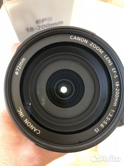 Объектив canon efs 18-200mm