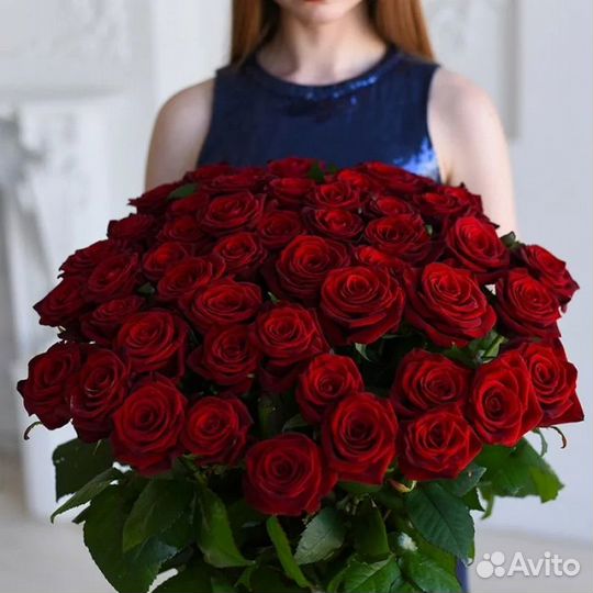51 красная роза
