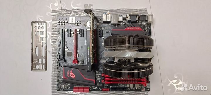 Материнская плата, процессор. Комплект