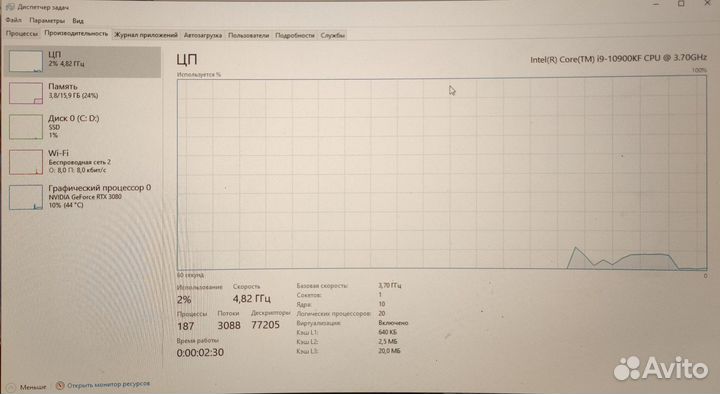 Игровой пк rtx 3080