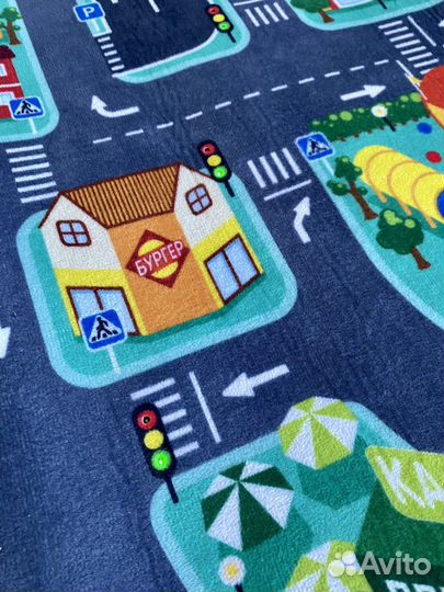 Игровой детский коврик Tocago с лампочками