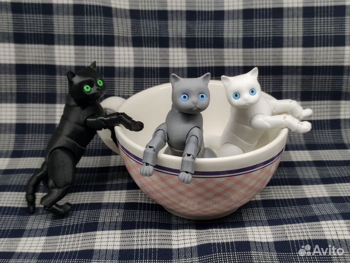 Шарнирный бжд BJD котёнок