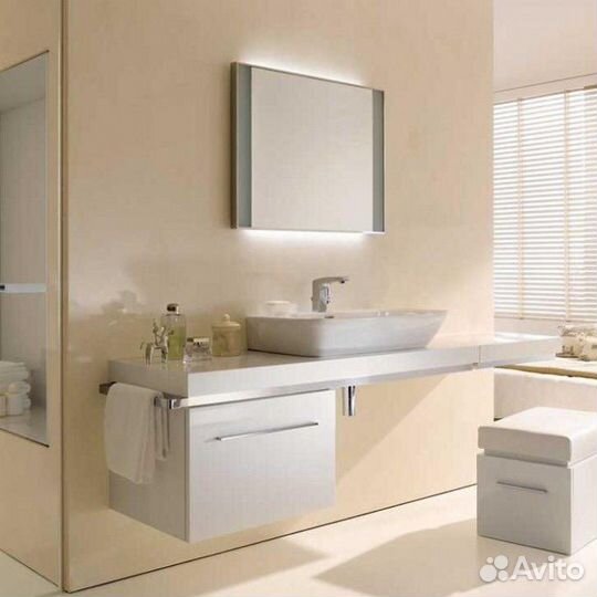 Зеркало с подсветкой geberit silk 80 см 816580000