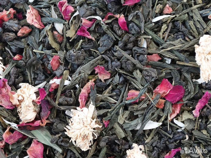 Чай зеленый с добавками 