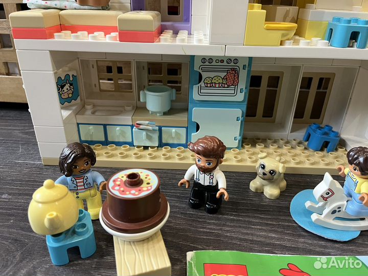 Lego duplo модульный дом 10929