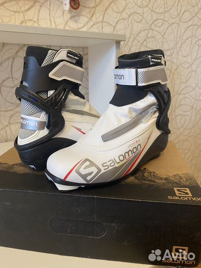 Лыжные ботинки salomon prolink